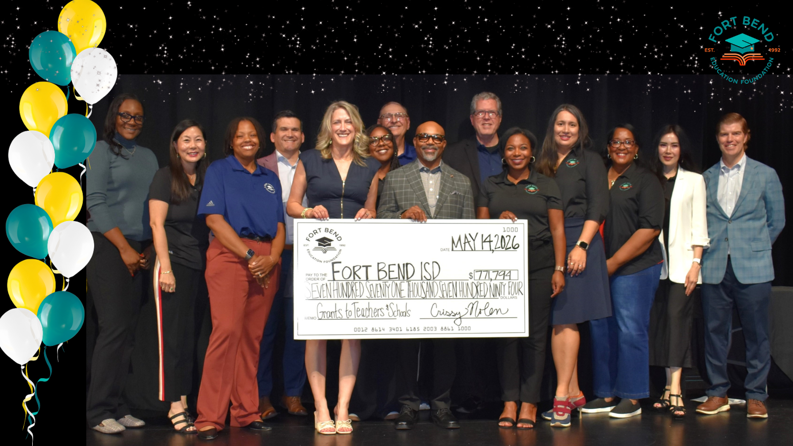  2026 Grant Awards Check